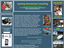 Tablet Screenshot of leeming-consulting.com